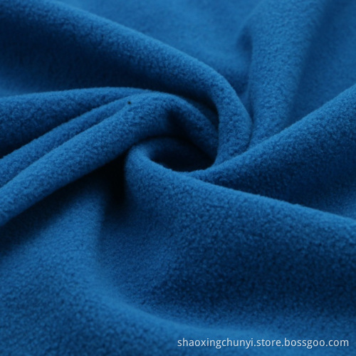 Polar fleece två sidor borste och en sida anti-pilling fleece tyg